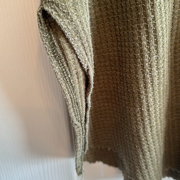 ZSupply - Oversized Waffle Long Sleeve Top - L - Picture 3 of 5